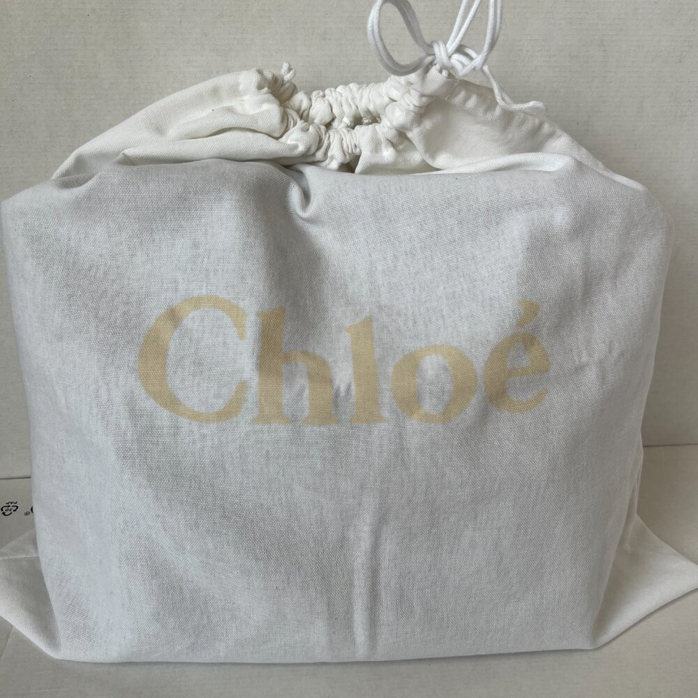 Chloe C Zipped Tote Black Leather Bag - Picture 14 of 14